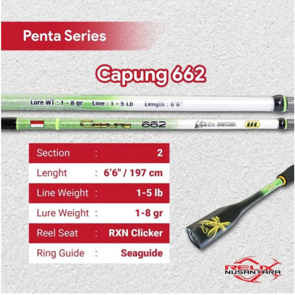 RELIX NUSANTARA CAPUNG 662 UL GEN 3 PENTA